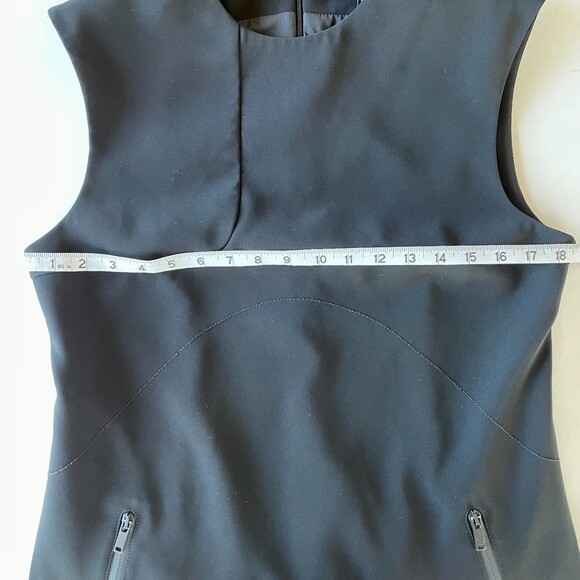 Louis Vuitton Uniforms Black Mod Sleeveless Shift Dress in Black Size 10 (EU40) - Picture 10 of 11